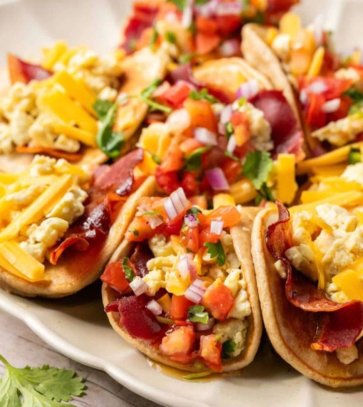 Pancake Breakfast Taco