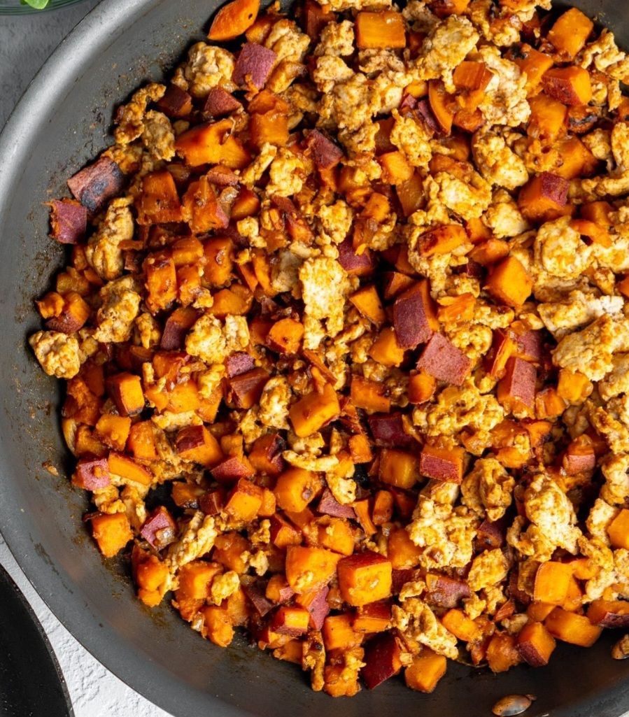 Turkey Sweet Potato Hash
