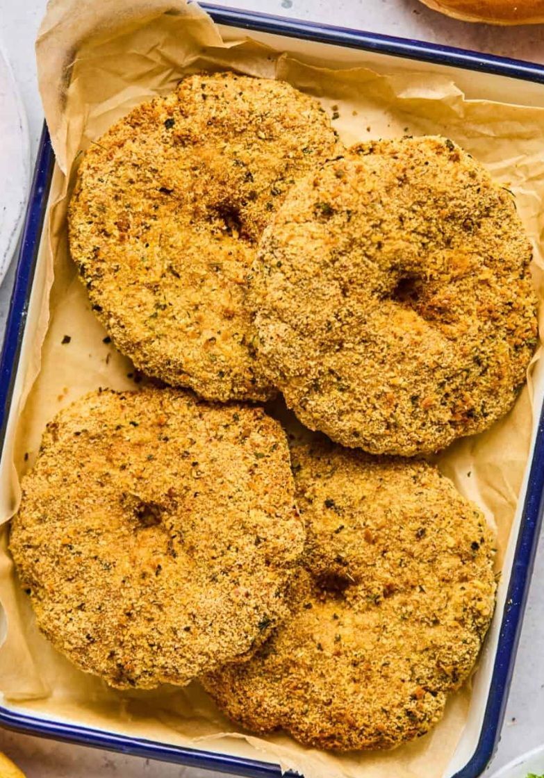 Chicken Donuts w. Veggies