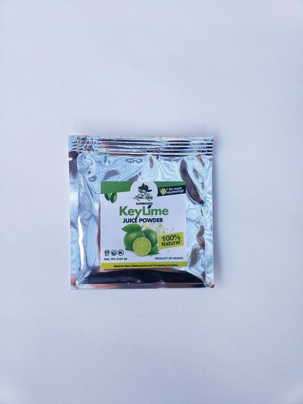 0.44 oz Jugo de Limon Deshidratado en Polvo  The Lime Lady (sobre muestra)