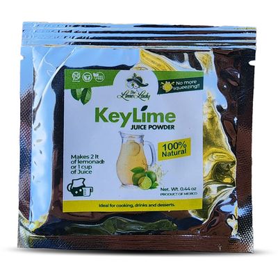 0.44 oz Dehydrated Key Lime Juice Powder The Lime Lady (Sachet)