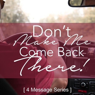 Don&#39;t Make Me Come Back There (Series)