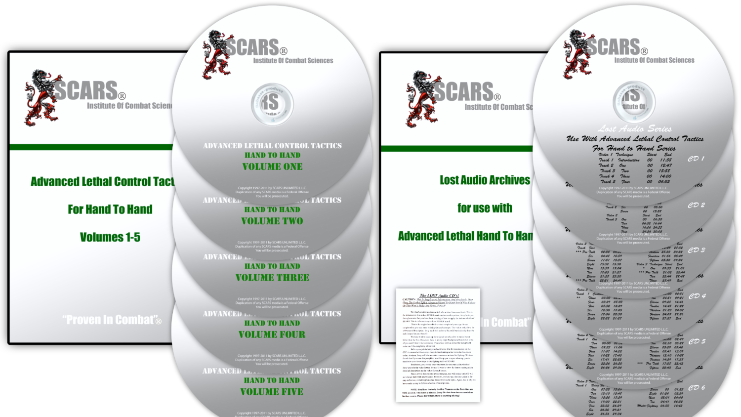 Lethal Hand to Hand and Lost Audio Series