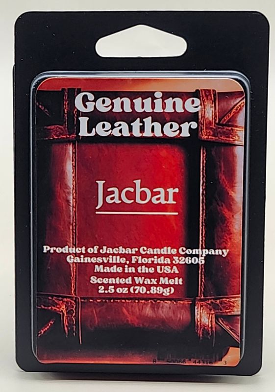 Genuine Leather Wax Melt