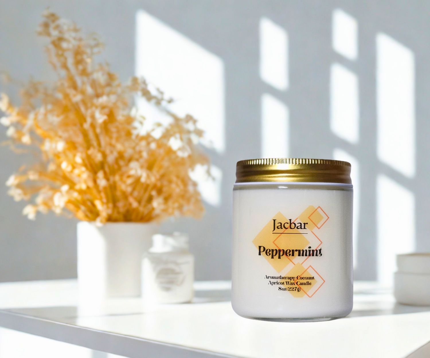 Peppermint Aromatherapy Candle Peppermint Aromatherapy Candle