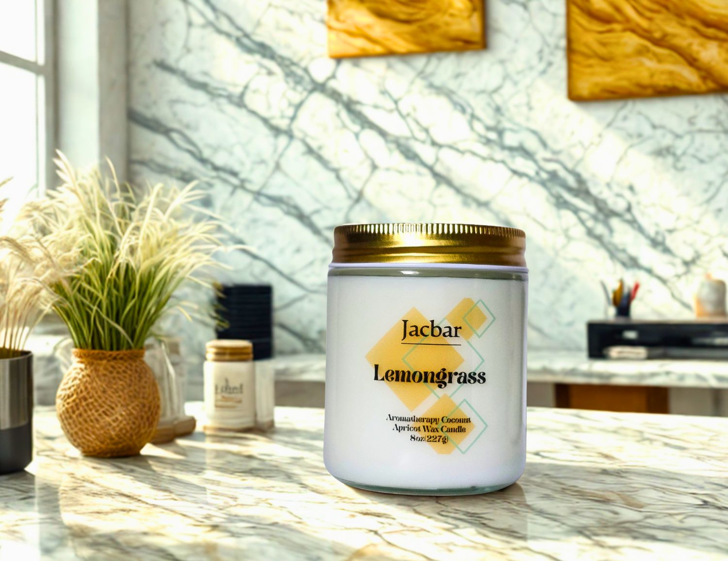 Lemongrass Aromatherapy Candle