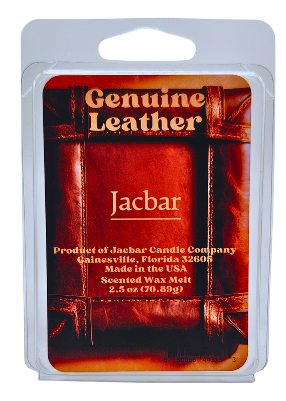 Genuine Leather Wax Melt