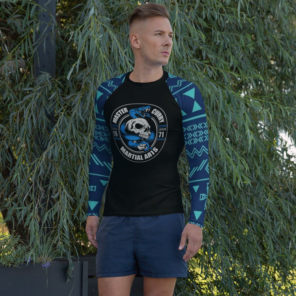 Master Curry Men's Rash Guard BL 1st Edition