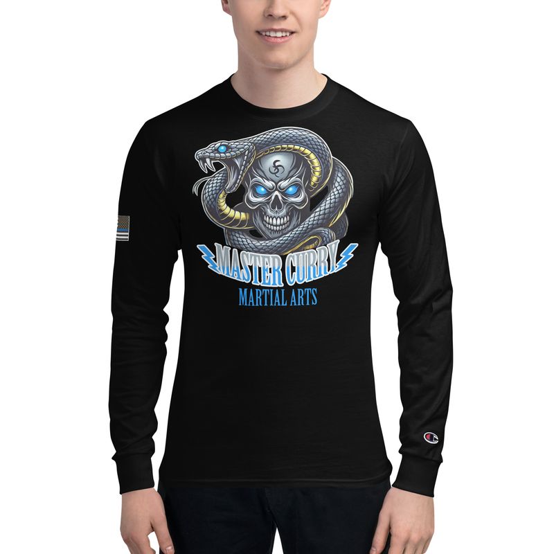 Master Curry Men's Champion Long Sleeve Shirt New Logo