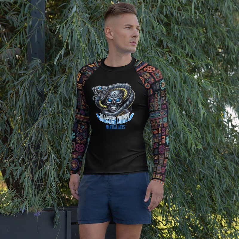 Master Curry Men's Rash Guard DK New Logo