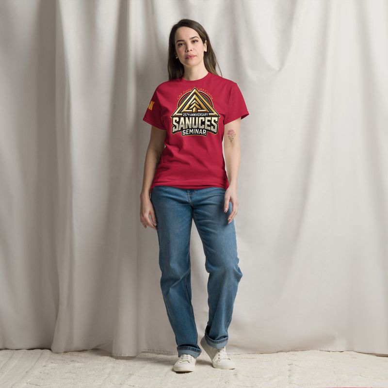 25th Anniversary Sanuces Seminar Tee Unisex