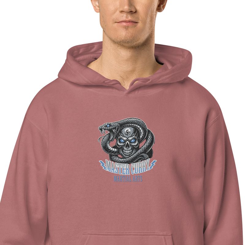 Master Curry New Logo Unisex Pigment-Dyed Hoodie - Embroidered!!