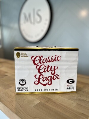 Classic City Lager 12 Pack Cans