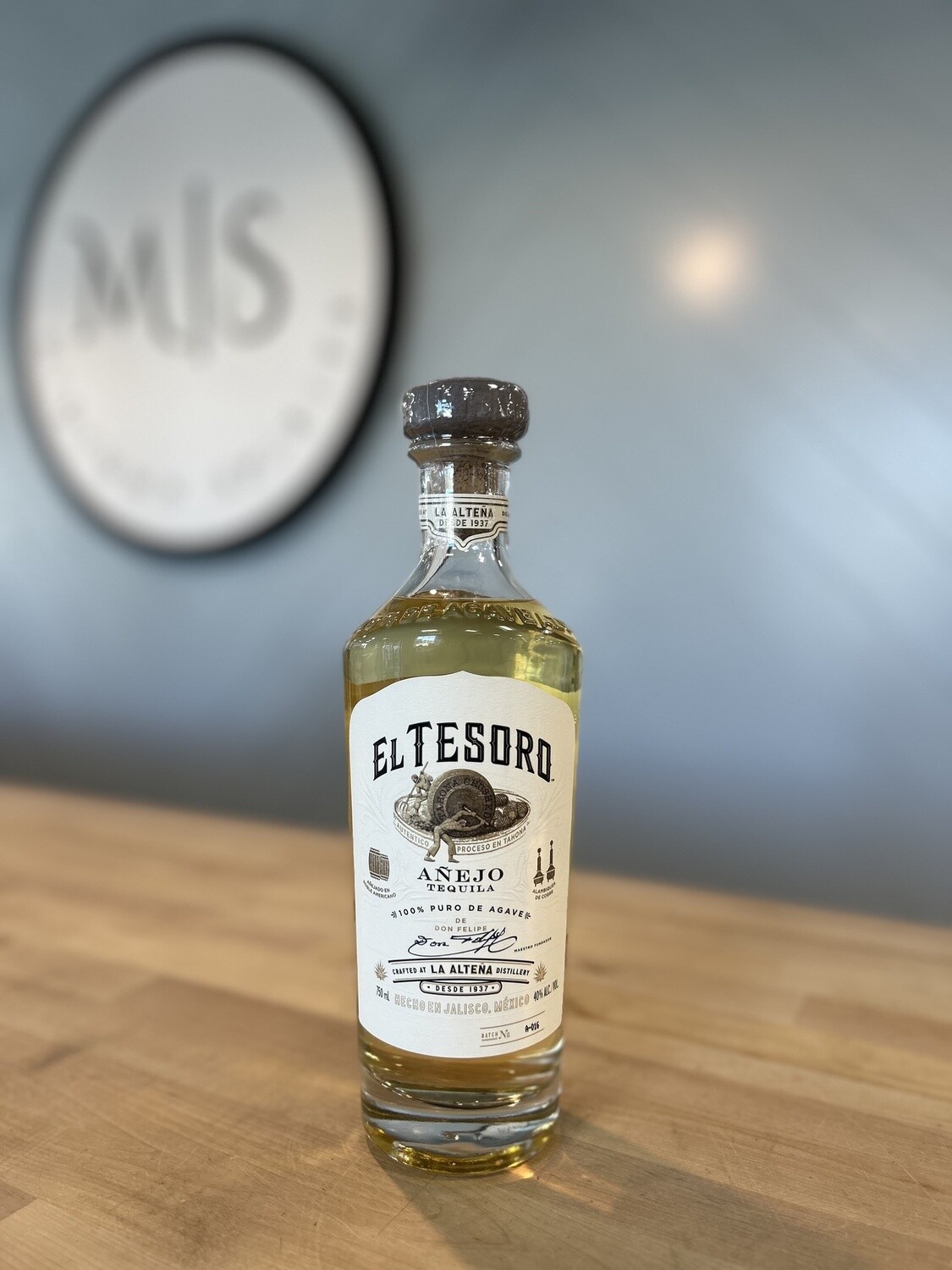 El Tesoro Anejo Tequila
