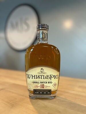 Whistle Pig 10yr Small Batch Rye Whiskey