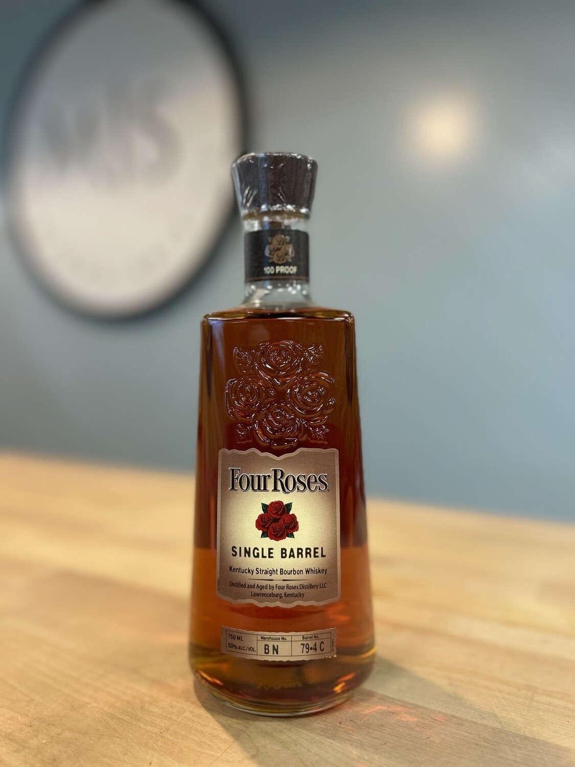 Four Roses Single Barrel Bourbon Whiskey