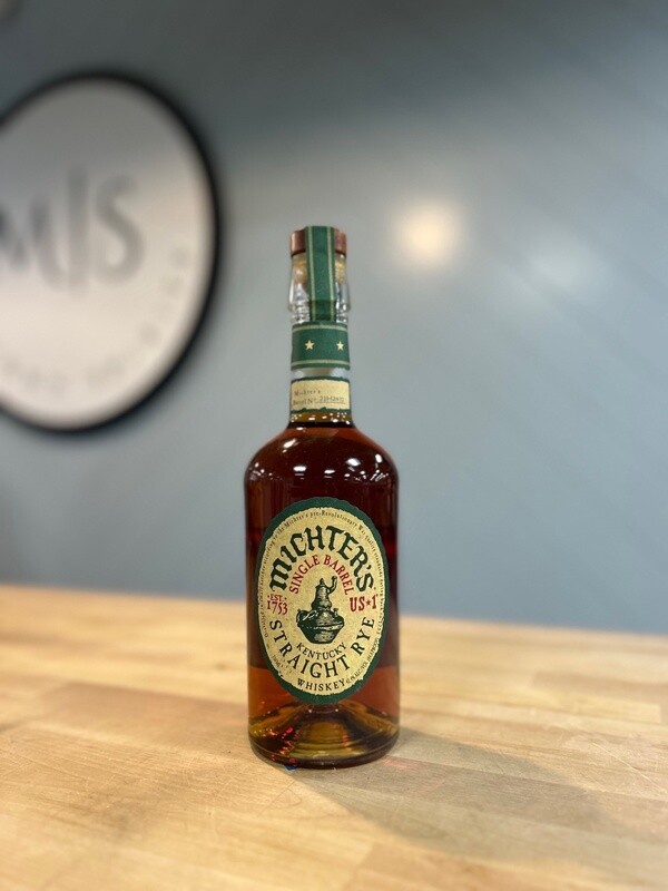 Michter’s Single  Barrel Kentucky Straight Rye Whiskey