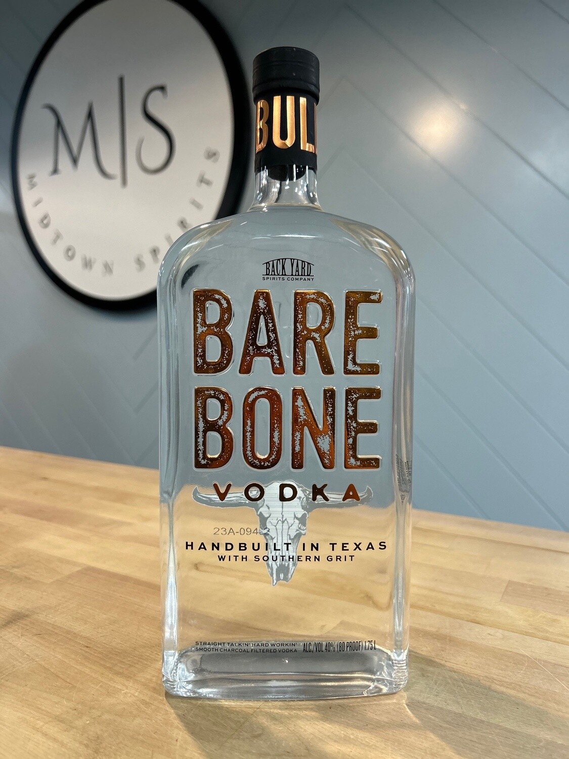 Bare Bone Vodka 1. 75
