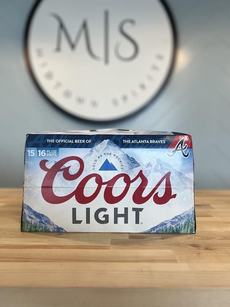 Coors Light Aluminum 15/16pints
