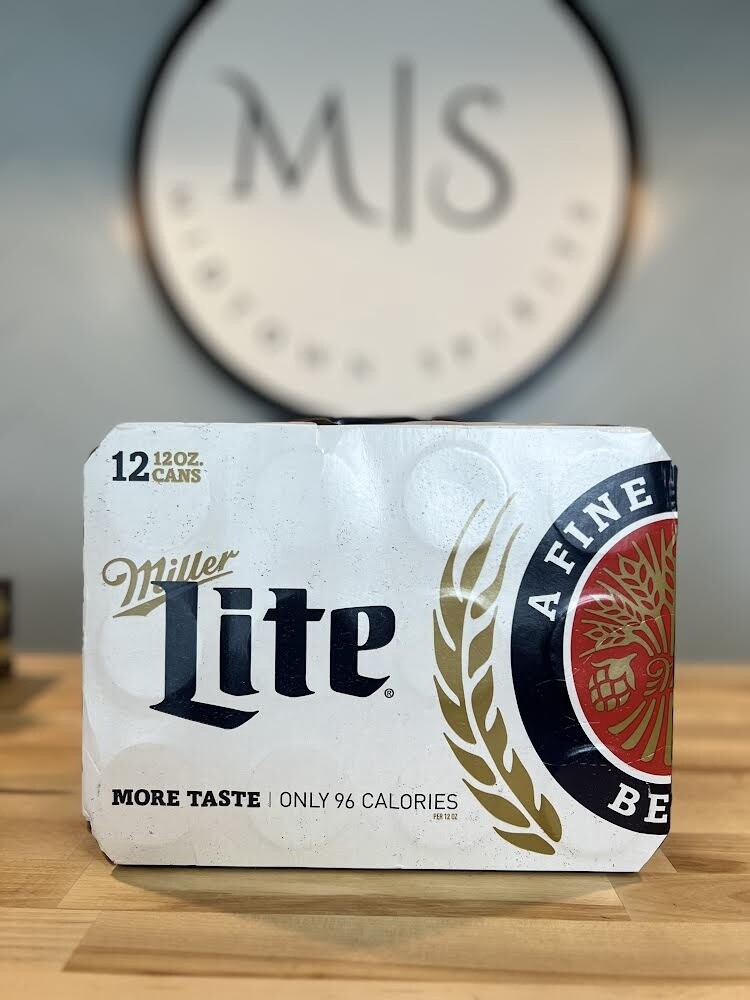 Miller Lite 12pk/CN