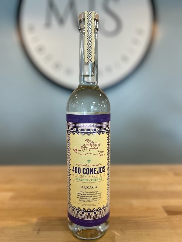 400 Rabbits Tobala Mezcal