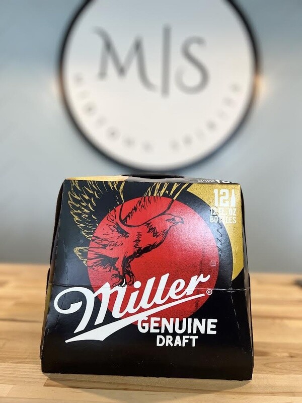 MGD Miller Genuine Draft 12/btl