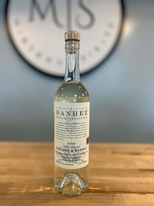 Banhez Mezcal Artesanal Espadin &amp; Barril