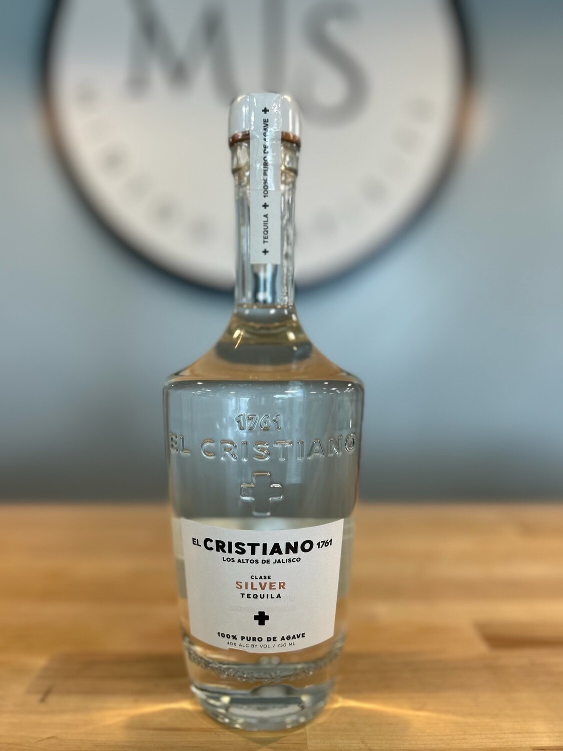El Cristiano Silver Tequila 750ml