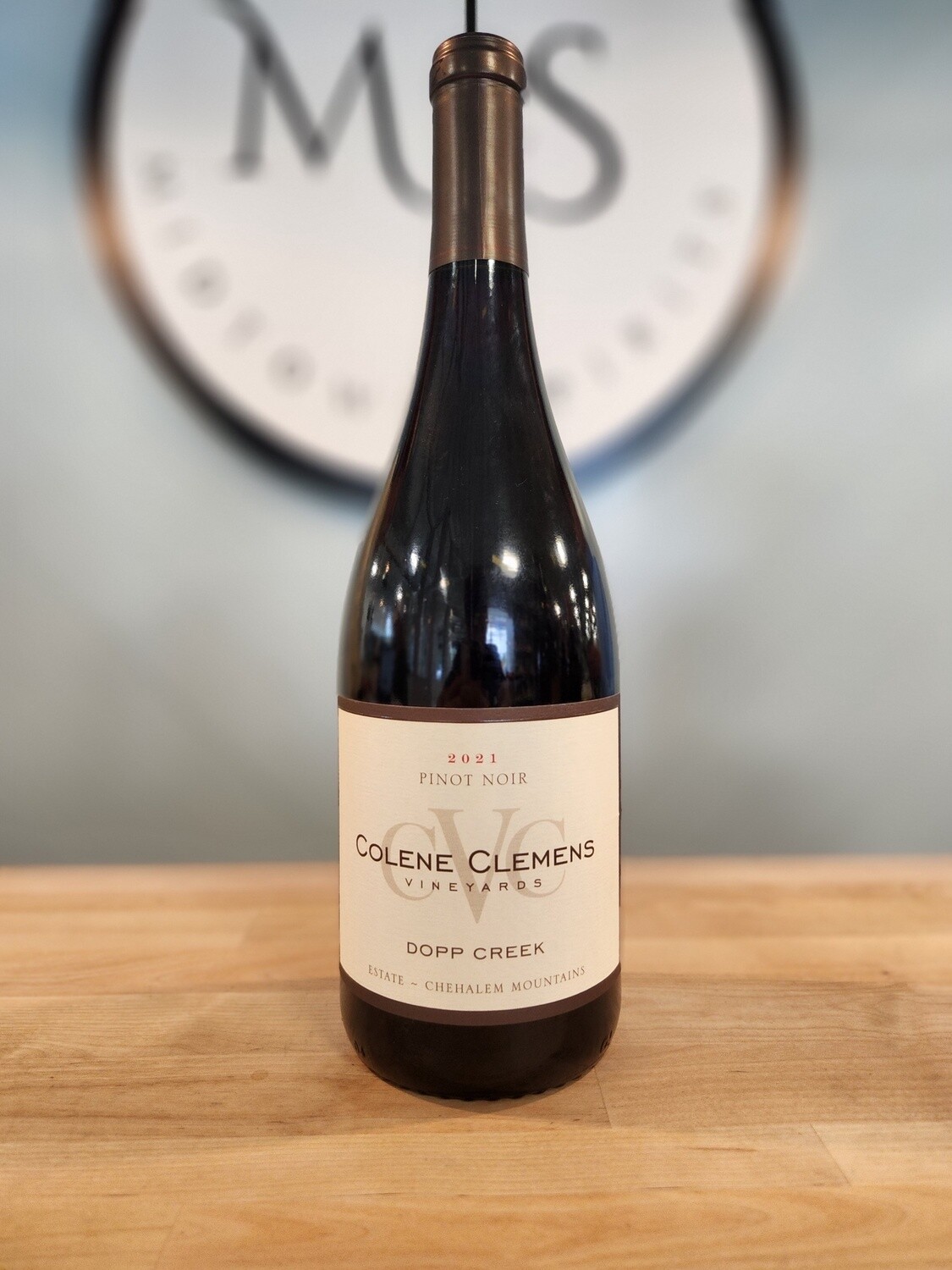 Dopp Creek Pinot Noir Colene Clemens Vineyards