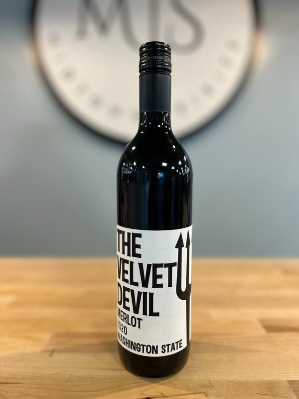 The Velvet Devil Merlot 2020 Washington State