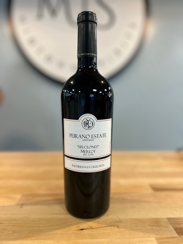 Peirano Estate  Six-Clones Merlot 2021