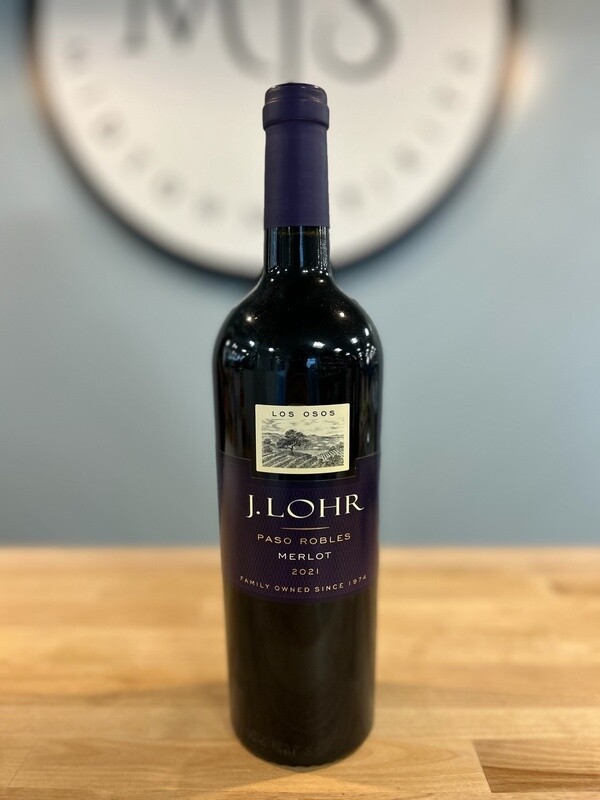 J lohr Paso Robles Merlot 2021
