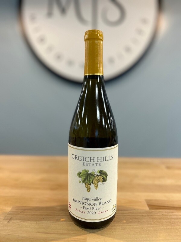 Grgich hills Estate Napa Valley Sav Blanc 2020