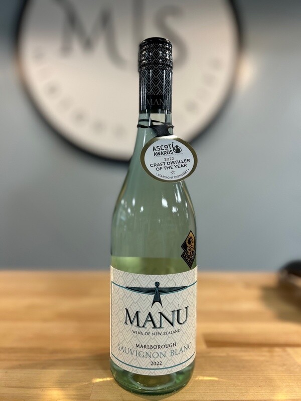 Manu Marlborough Sauvignon Blanc 2022