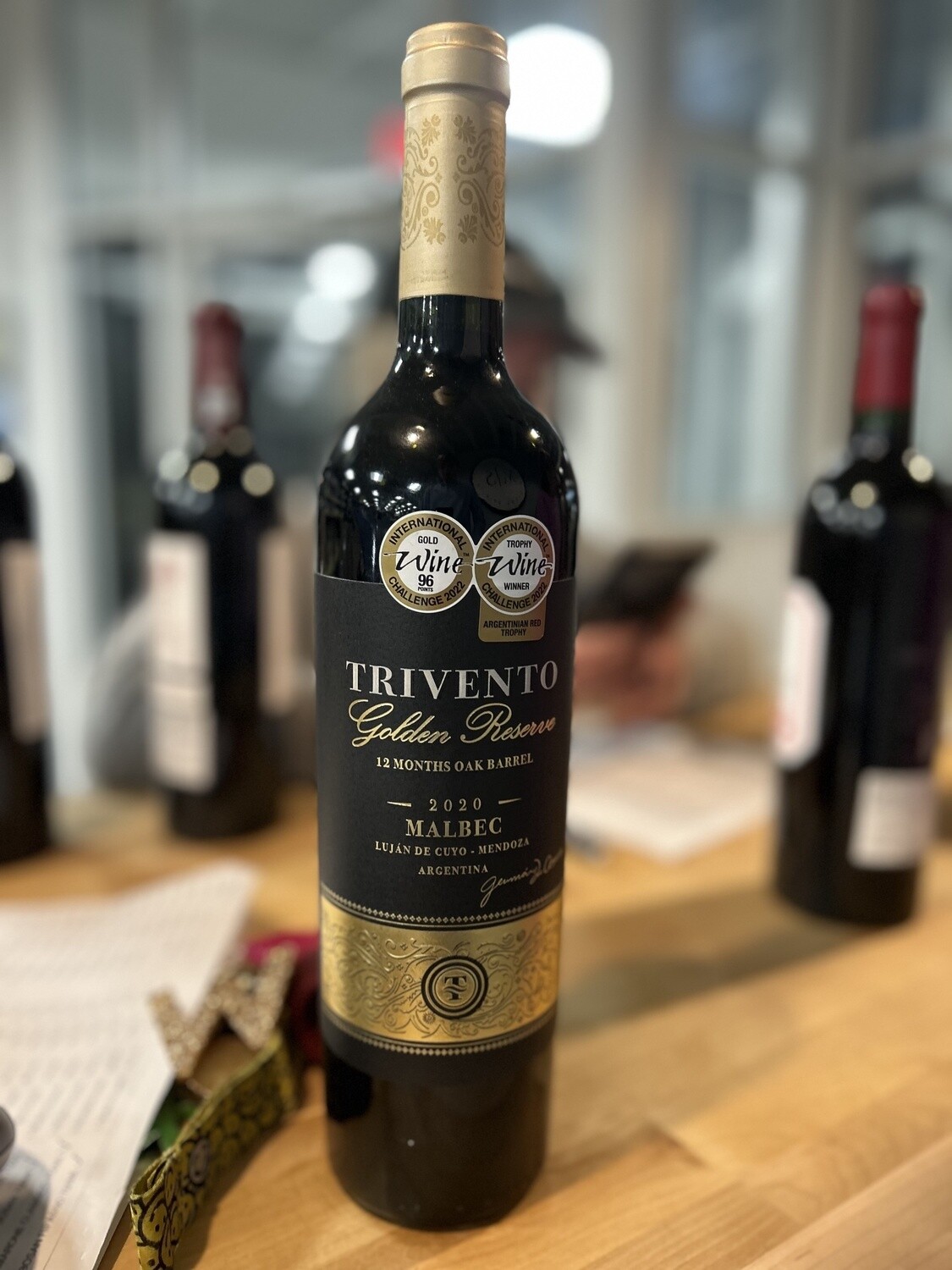 Trivento Golden Reserve 12 Month Oak Barrel Malbec