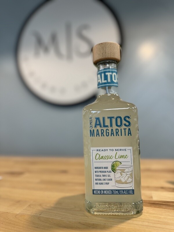 Olmeca Altos Classic Margarita Classic Lime 750ml