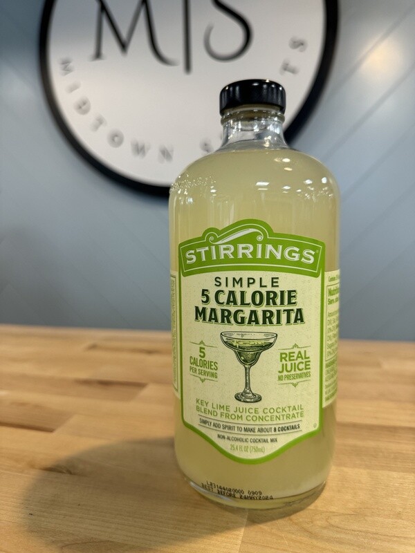 Stirrings Simple 5 Calorie Margarita 750ml