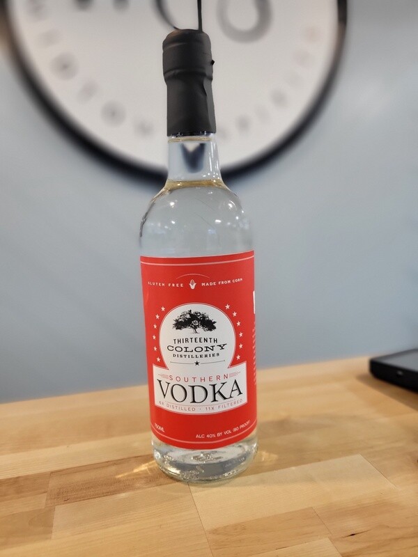 Thirteenth Colony Southern Vodka /750