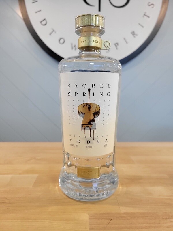 Castle &amp; Key Vodka /750