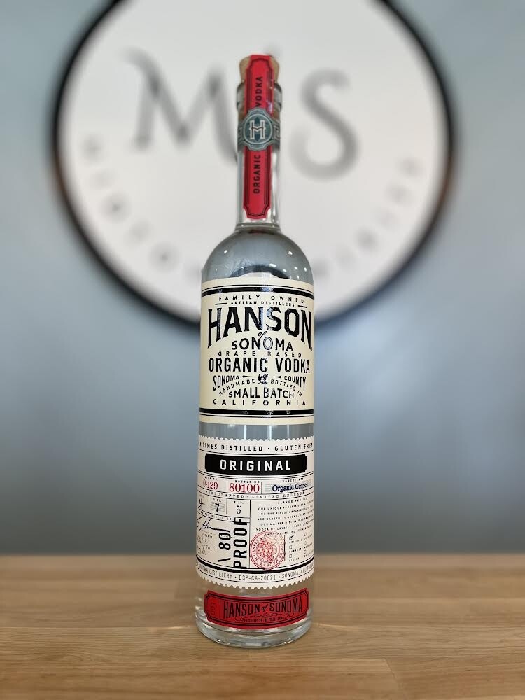 Hanson of Sonoma Organic Vodka /750