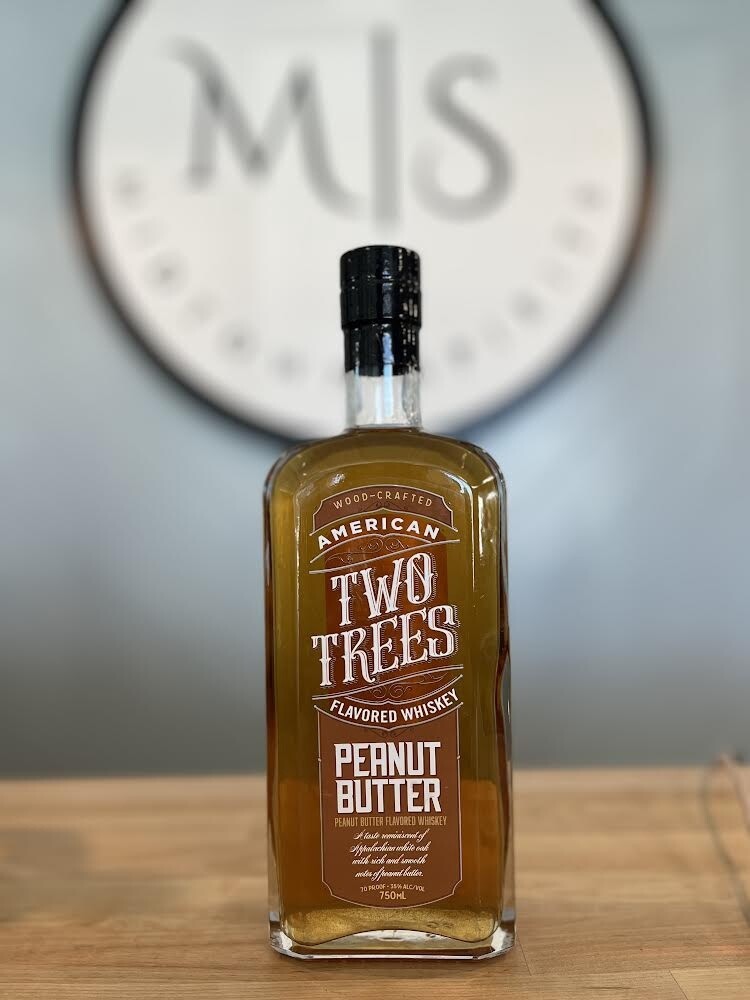 Two Trees Peanut Butter Flavored Whiskey