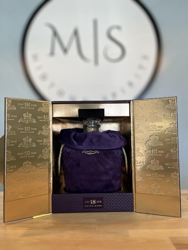 Crown Royal 18yr Canadian Whiskey Extra Rare /750