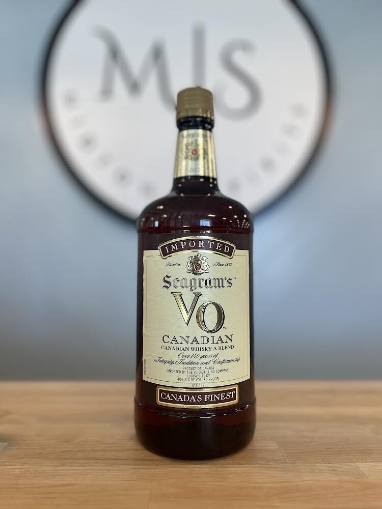 Seagram&#39;s VO Canadian Whiskey /1.75