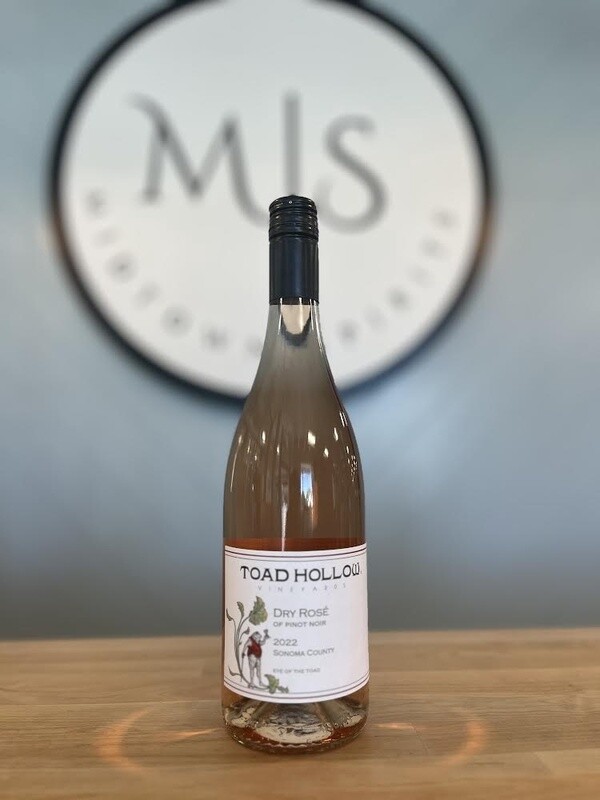 Toad Hollow Dry Rose 2022 Sonoma County