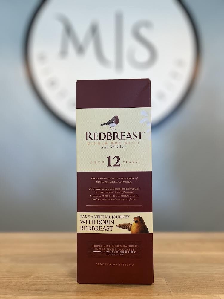Redbreast 12yr Single Pot Still Irish Whiskey /750