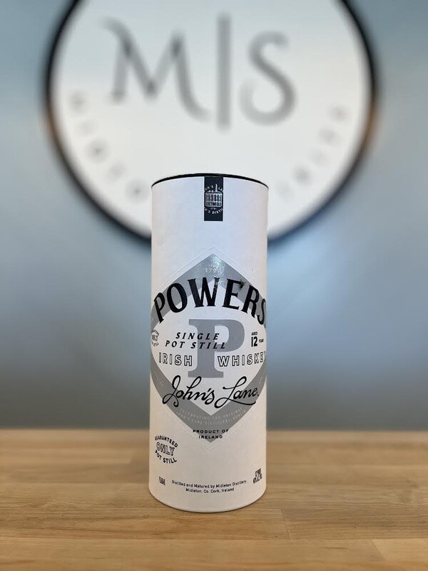 Powers John&#39;s Lane 12 yr Irish Whiskey /750