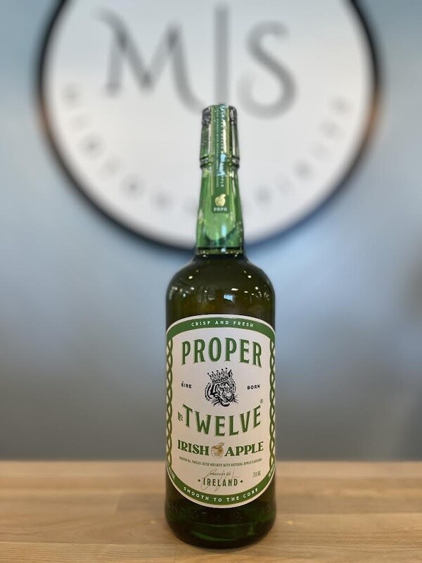 Proper Twelve Irish Whiskey Apple /750