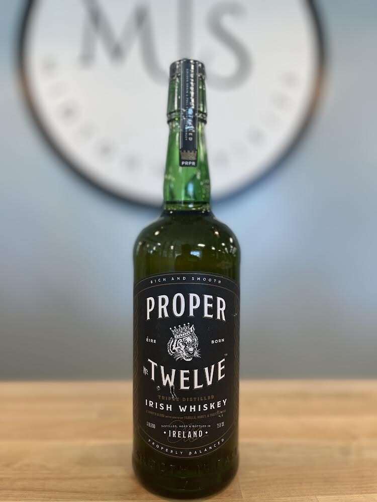 Proper Twelve Irish Whiskey /750
