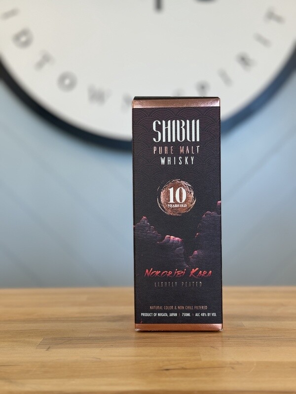 Shibui 10yr Nokoribi Kara Pure Malt Japanese Whiskey /750