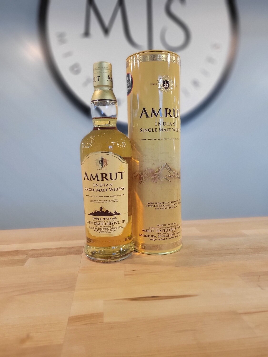 Amrut Indian Single Malt Whiskey /750